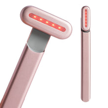 Load image into Gallery viewer, Facial Wand  Red Light Therapy for Face and Neck | Microcurrent Facial Device for Anti-Aging | Face Massager with Anti-Wrinkle Serum | Blue/Pink Ombre
