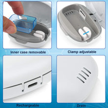 Load image into Gallery viewer, NewWay Portable Mini UVC Toothbrush Sterilizer Case travel
