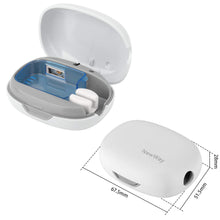 Load image into Gallery viewer, NewWay Portable Mini UVC Toothbrush Sterilizer Case travel
